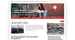 Desktop Screenshot of caritas-rheine.de